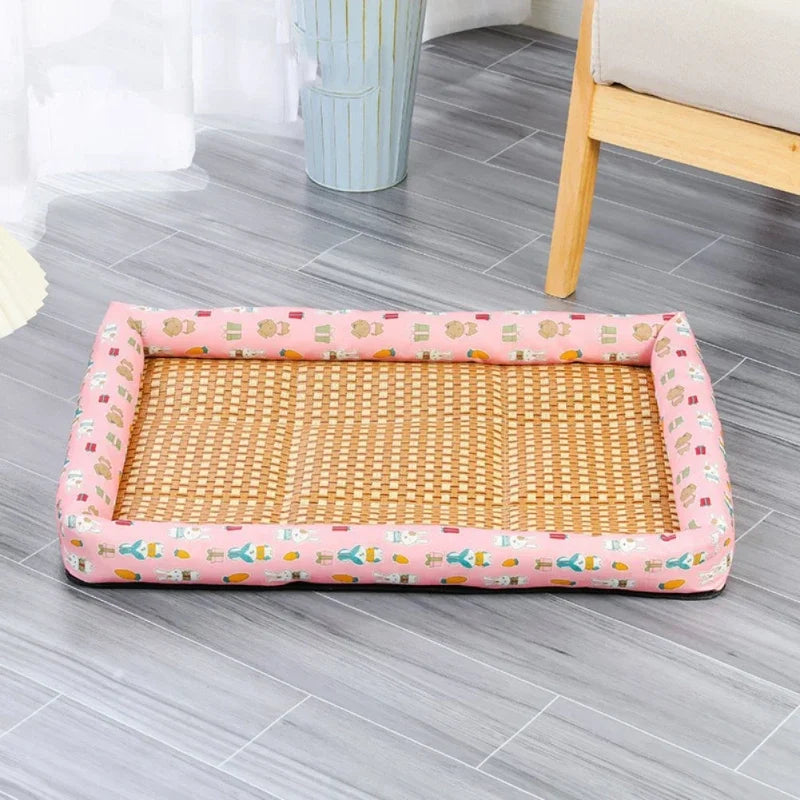 Cooling Rattan Mat Durable & Eco-Friendly