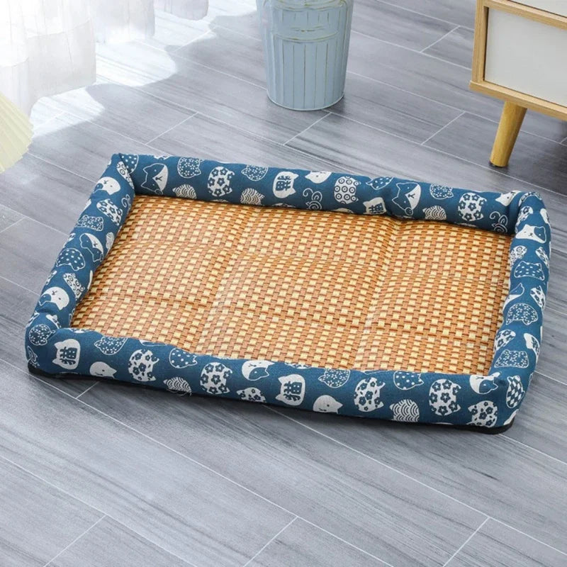 Cooling Rattan Mat Durable & Eco-Friendly