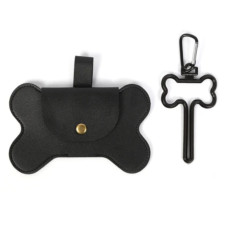 Leather Poop Dispenser